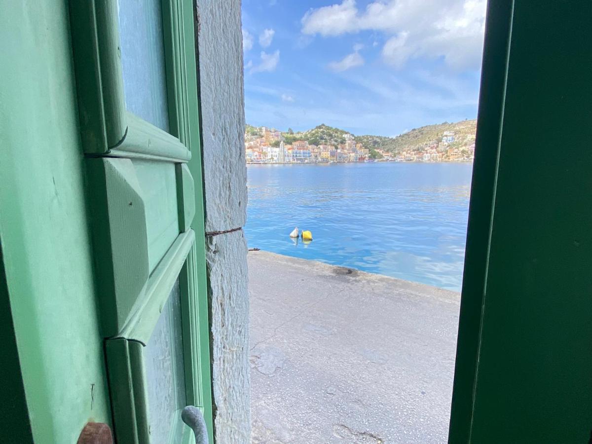 Apartmán Seafront - Harbour View , Pitini 1 Symi Exteriér fotografie