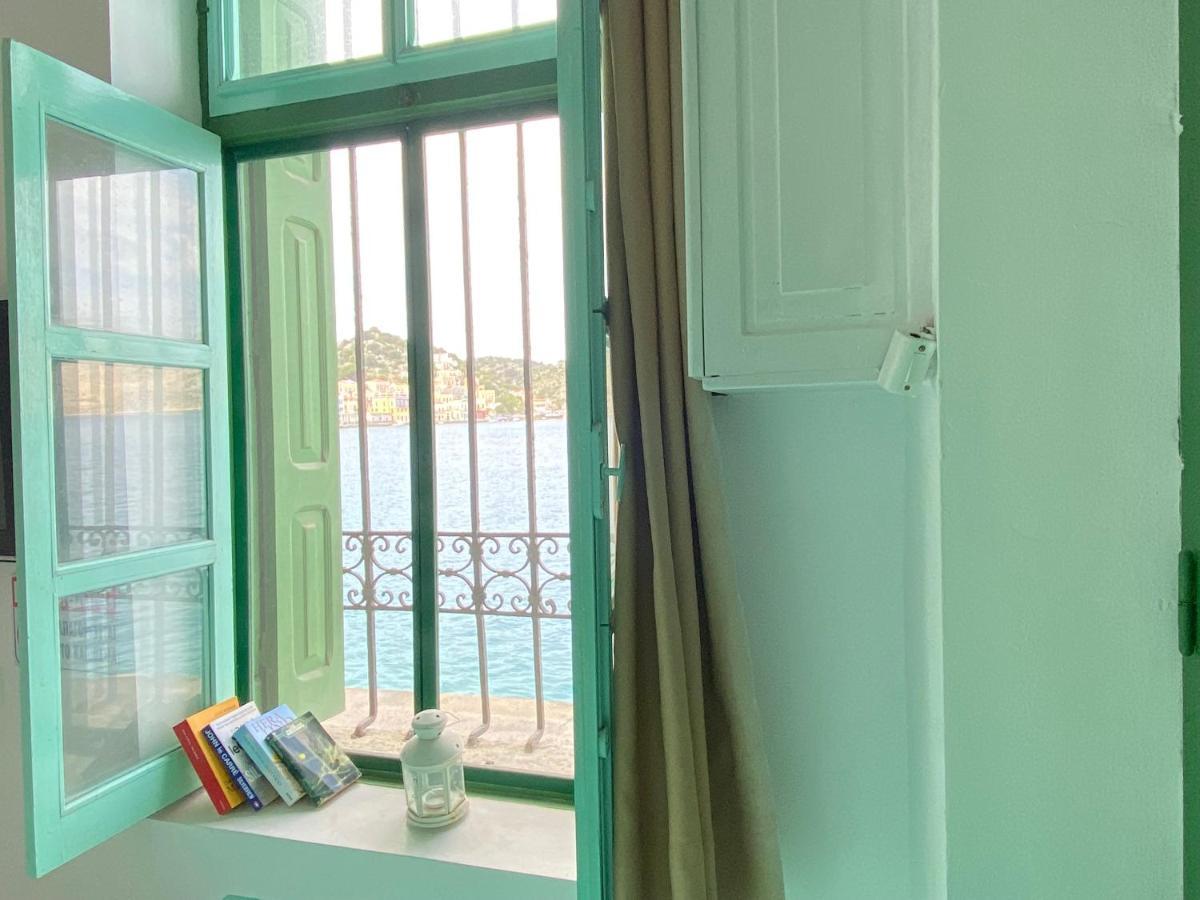 Apartmán Seafront - Harbour View , Pitini 1 Symi Exteriér fotografie